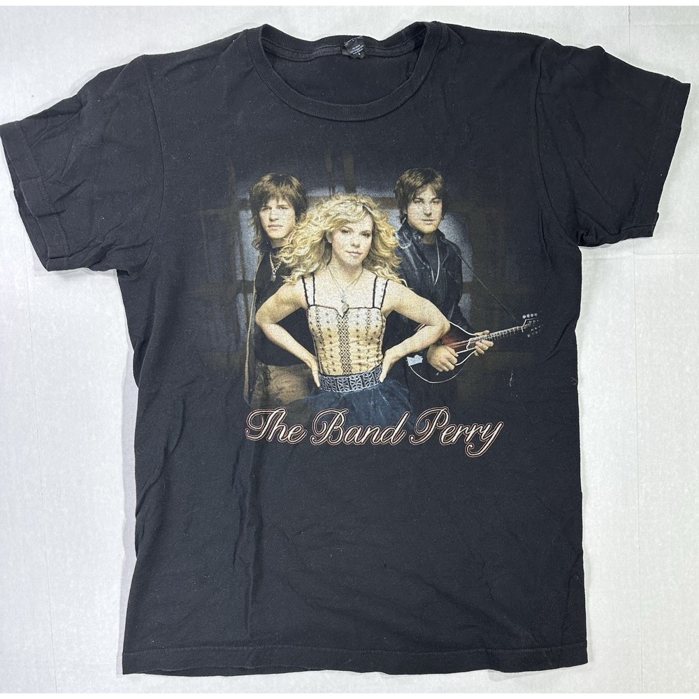 The Band Perry Graphic Band T Shirt Black Country Music Mens Small